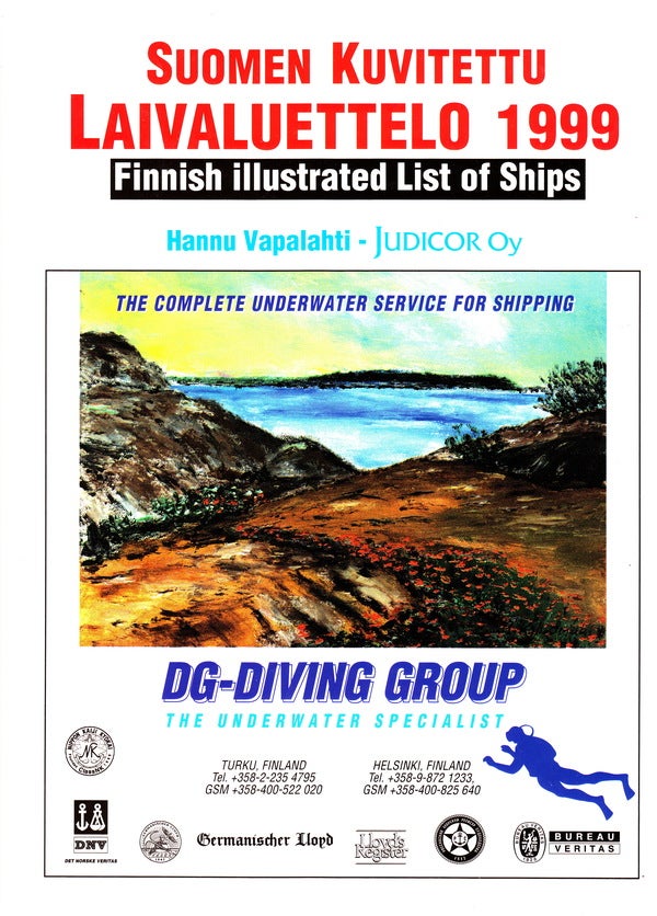 Item #64502 FINNISH ILLUSTRATED LIST OF SHIPS 1999. Hannu Vapalahti.