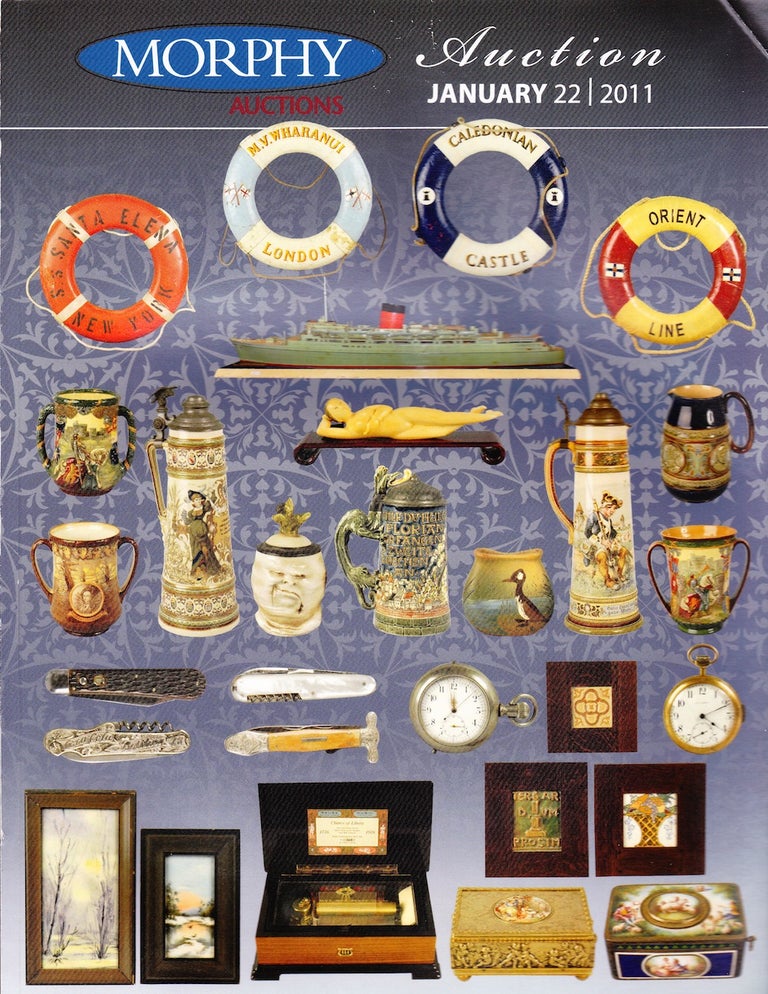 Item #71818 MORPHY AUCTION CATALOGUE JANUARY 22, 2011. Morphy Auctions.