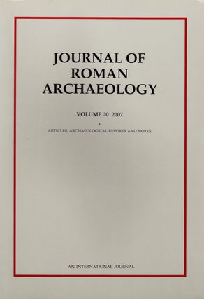 Item #71912 JOURNAL OF ROMAN ARCHAEOLOGY VOLUME 20-2007 (TWO VOLUME SET). John H. Humphrey