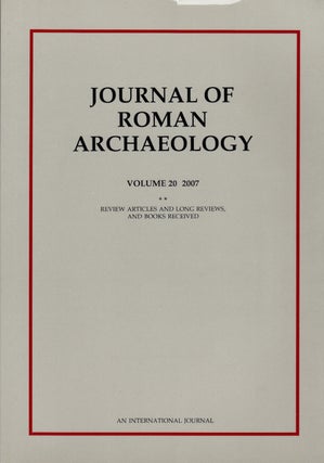 JOURNAL OF ROMAN ARCHAEOLOGY VOLUME 20-2007 (TWO VOLUME SET)